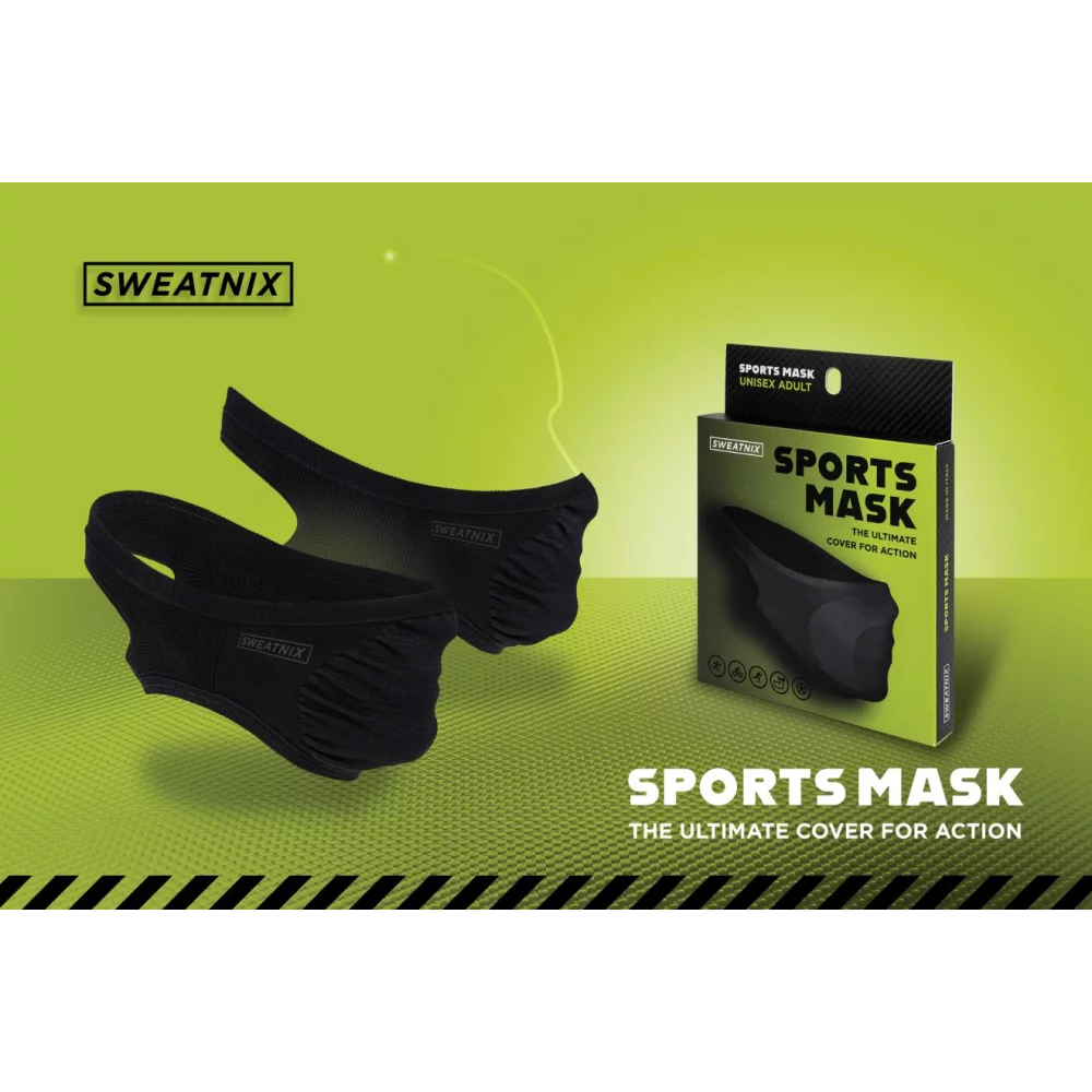 Sweatnix športna maska - Black